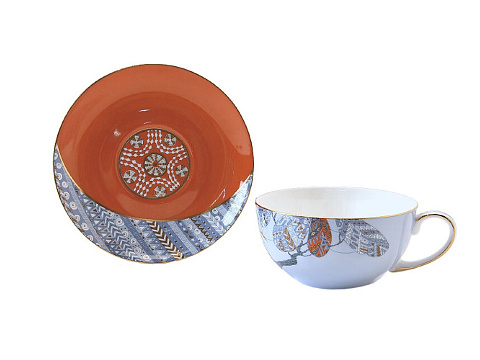 Набор чашка и блюдце Valerie Concept TEA SET TRO - рис 3.