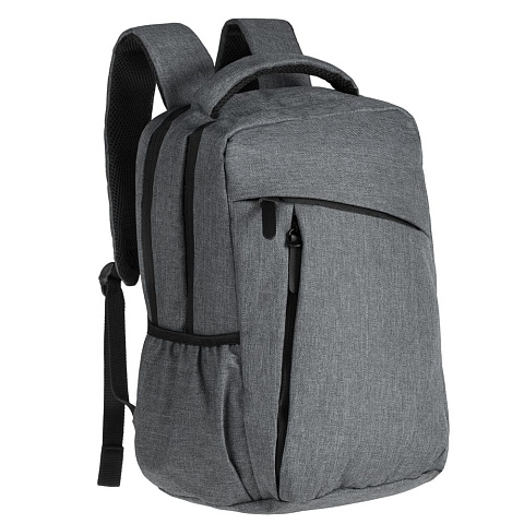 Рюкзак для ноутбука The First, серый - рис 2.