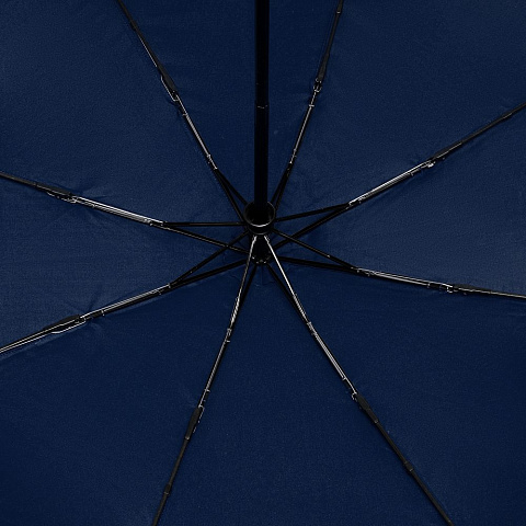 Зонт складной Ribbo, темно-синий - рис 4.