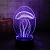 3D светильник Медуза - миниатюра - рис 3.