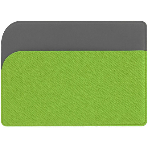 Чехол для карточек Dual, зеленый - рис 3.
