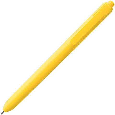 Ручка шариковая Hint, желтая - рис 4.