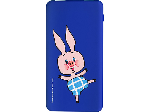 Внешний аккумулятор Винни-Пух, 5000 mAh, синий - рис 2.