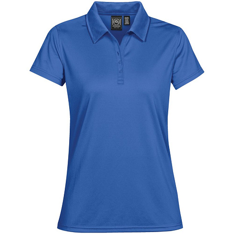 Рубашка поло женская Eclipse H2X-Dry, синяя - рис 2.