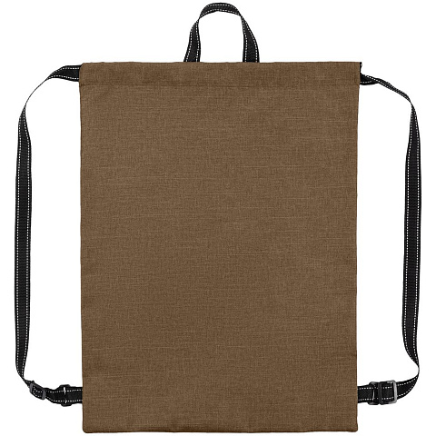 Рюкзак-мешок Melango, коричневый - рис 5.