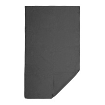 Легкое полотенце Gulpi  из микрофибры RPET с ремешком для складывания, 70*120 см, графит