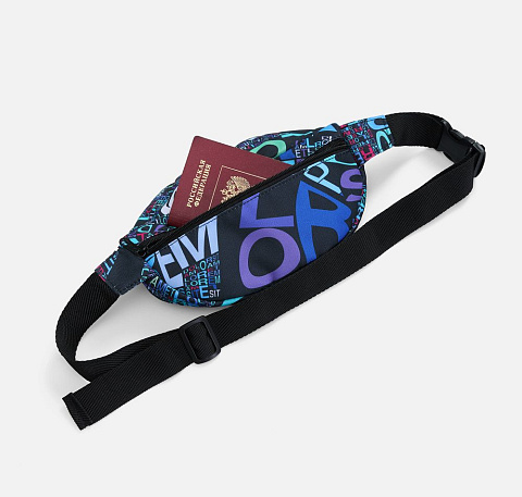 Сумка поясная Bolsana с задним карманом с печатью на заказ - рис 7.