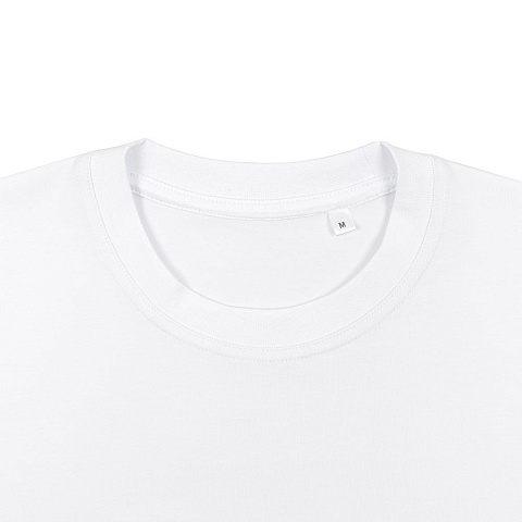 Футболка мужская T-bolka Stretch, белая - рис 4.