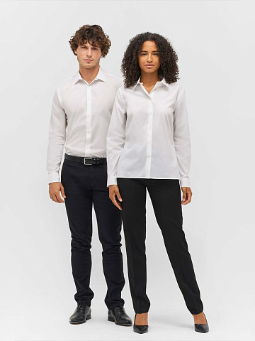 Рубашка женская Bailey Women, голубая - рис 7.
