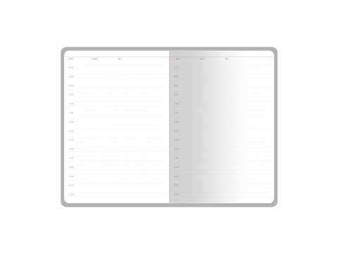 Ежедневник с каменной бумагой недатированный А5 Carrara, зеленый - рис 8.