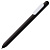 Ручка шариковая Swiper, черная с белым - миниатюра
