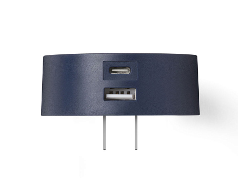 Адаптер питания USB Poweron, темно-синий - рис 9.
