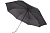Зонт складной Fiber, черный - миниатюра
