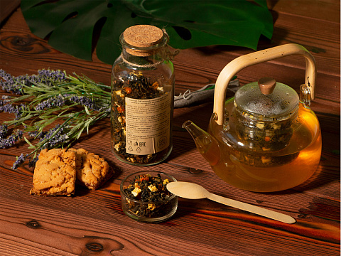 Чай зеленый, с соком ананаса и кусочками яблока/облепихи, 140г (Р) - рис 4.