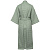 Халат вафельный женский Boho Kimono, зеленая мята - миниатюра - рис 3.