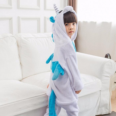 Детская пижама кигуруми Единорог - рис 4.