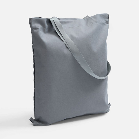 Шопер B3, серый с серыми ручками - рис 2.