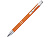 Шариковая ручка Moneta из переработанного алюминия - Оранжевый - миниатюра