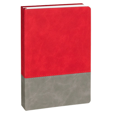 Ежедневник Horizon, недатированный, серый с красным - рис 4.
