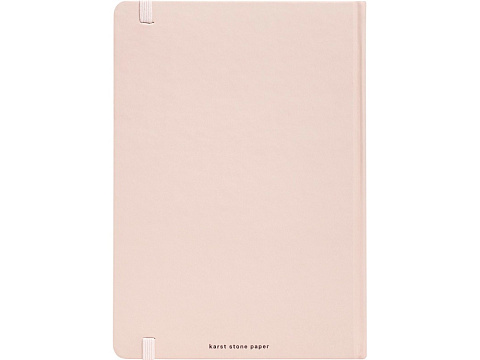 Блокнот в твердом переплете Karst формата A5, light pink - рис 3.