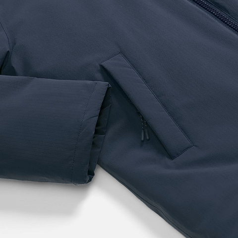 Куртка-парка унисекс Sfera, темно-синяя - рис 6.
