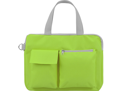 Конференц сумка для документов Event, лайм - рис 3.