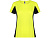 Футболка Shanghai женская, неоновый желтый/черный - миниатюра