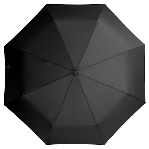 Зонт складной Comfort, черный - рис 3.