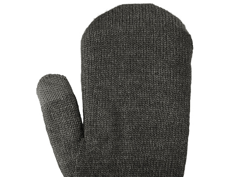 Варежки Dunant, темно-серый меланж - рис 6.