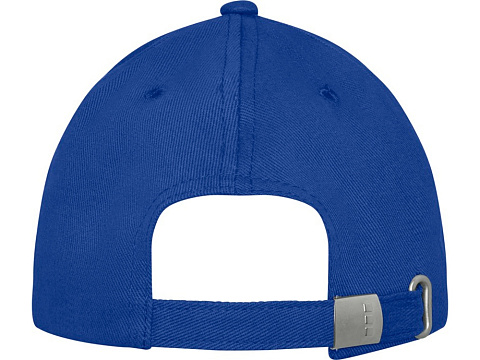 Бейсболка Davis, 6 панелей, синий - рис 3.