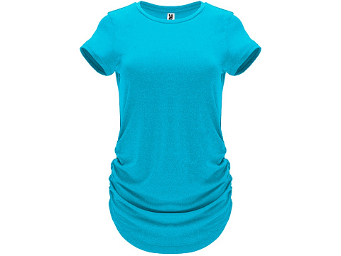 Футболка Aintree женская, меланжевый бирюзовый