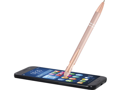 Nanna шариковая ручка с отделкой из розового золота - Dusty Pink (черные чернила) - рис 5.