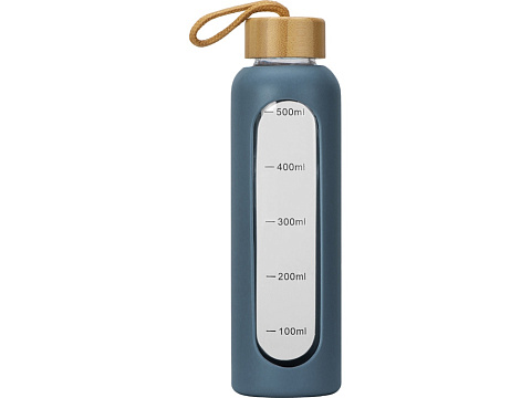 Бутылка из боросиликатного стекла Hangy, 550 мл, антрацит - рис 3.