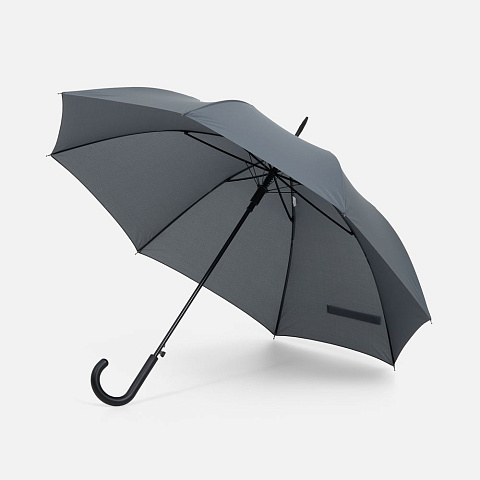 Зонт-трость Rainolla, серый - рис 2.