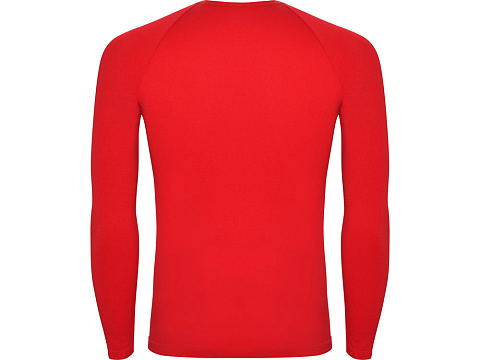 Футболка Prime мужская с длинным рукавом, красный - рис 2.