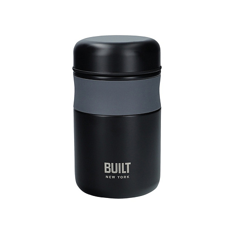 Термос для еды Built, 0.49 л, черный