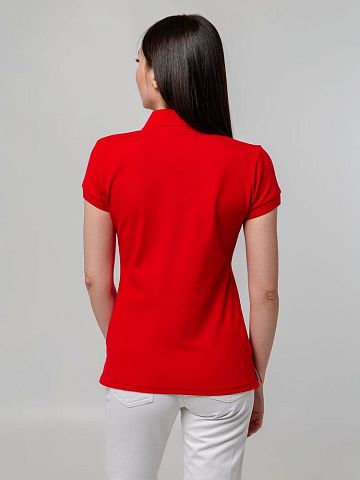 Рубашка поло женская Virma Premium Lady, красная - рис 9.