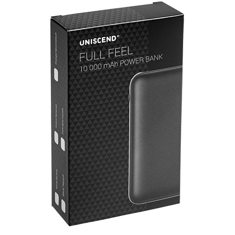 Внешний аккумулятор Uniscend Full Feel 10000 мАч, белый - рис 8.