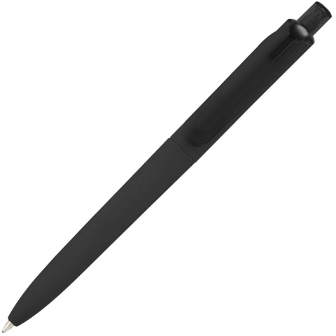 Ручка шариковая Prodir DS8 PRR-Т Soft Touch, черная - рис 3.