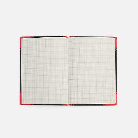 Блокнот Accenti Mini, черный с красным - рис 4.