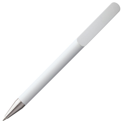 Ручка шариковая Prodir DS3 TPC, белая - рис 3.