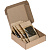 Коробка подарочная квадратная "Крафт" (20 см) - миниатюра - рис 3.