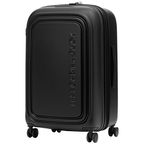 Чемодан Logoduck M, черный - рис 2.