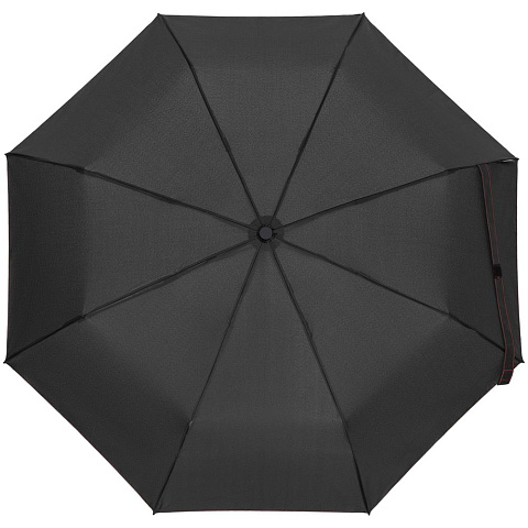 Зонт складной AOC Mini с цветными спицами, красный - рис 3.