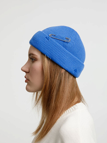 Шапка Pricker, синяя (аква) - рис 13.