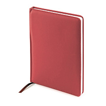 Ежедневник А5 недатированный Leader, бордовый