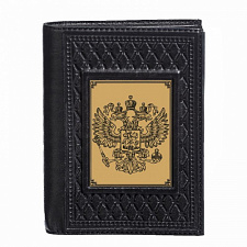 Обложка для документов из кожи Федерация