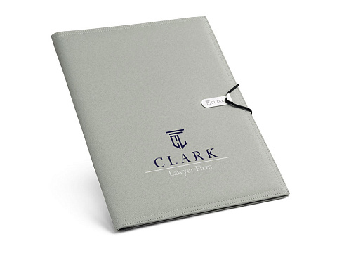 CLARK. Папка A4, Светло-серый - рис 3.