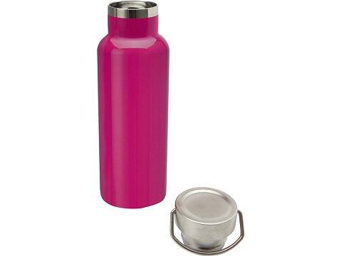 Бутылка для воды Thor из нержавеющей стали, сертифицированной по стандарту RCS, розовый - рис 4.