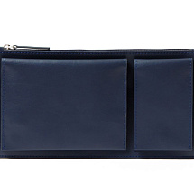 Тревел портмоне Flat, синий